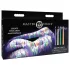 XR Brands - UV-reaktivna BDSM svijeća za tijelo - raznobojna (4 kom)