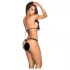 Mapalé - tanga gaćice - sjajni look - crna - M/L