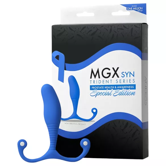 Aneros MGX Syn Trident - masažer prostate - plava