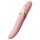 Zalo Eve - punjivi rotirajući vibrator s grijanje (rozi)