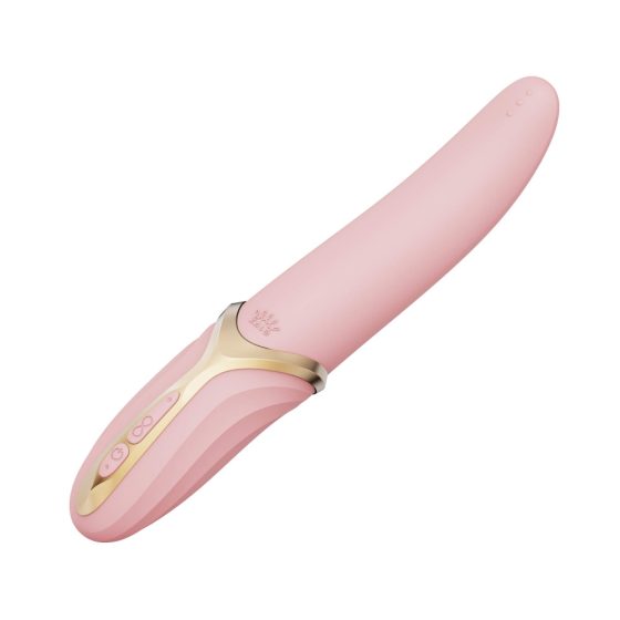 Zalo Eve - punjivi, grijaći, rotirajući vibrator (ružičasti)