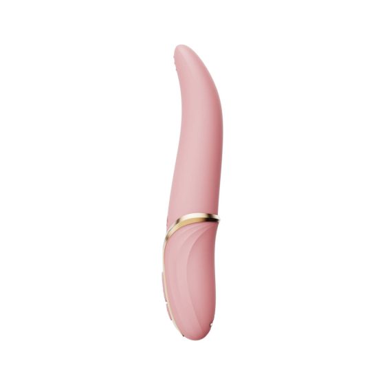 Zalo Eve - punjivi, grijaći, rotirajući vibrator (ružičasti)