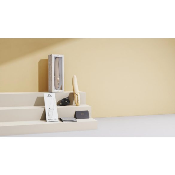 Zalo Eve - rotirajući vibrator s grijanjem, punjivi - bijeli