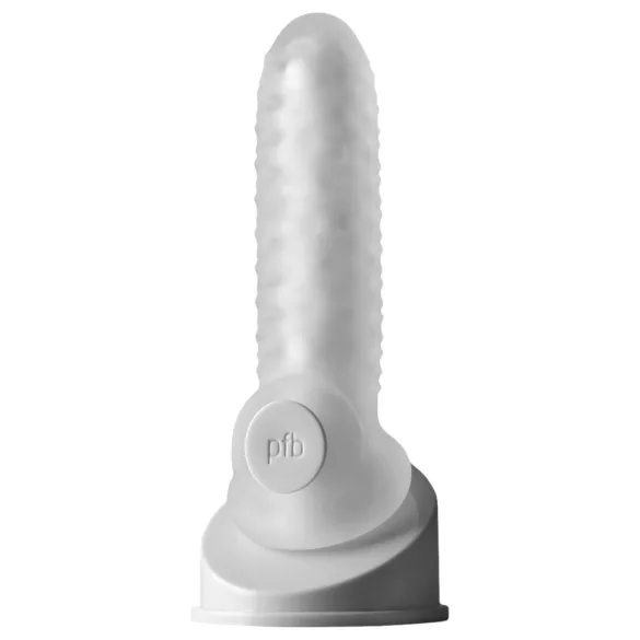 Perfect Fit - Fat Boy Checker Box - navlaka za penis (15 cm, bijela)