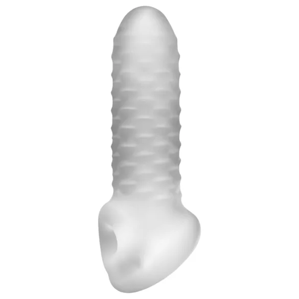 Perfect Fit - Fat Boy Checker Box - navlaka za penis (15 cm, bijela)