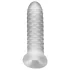 Perfect Fit - Fat Boy Checker Box - navlaka za penis (15 cm, bijela)