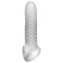 Perfect Fit - Fat Boy Checker Box - navlaka za penis (17 cm, bijela)