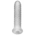 Perfect Fit - Fat Boy Checker Box - navlaka za penis (17 cm, bijela)