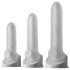 Debeli Dječak Karirani Prekrivač - penis rukav (17cm) - bijela