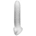 Fat Boy Checker Box - navlaka za penis - 19 cm - bijela
