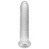 Fat Boy Checker Box - bijeli penis rukav (19 cm)