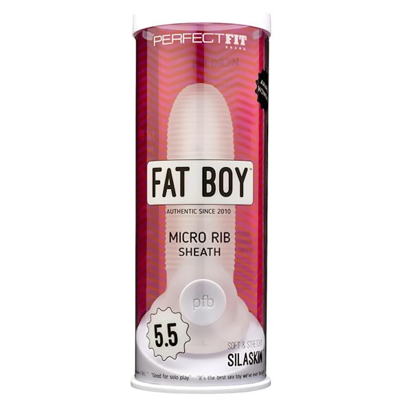 Fat Boy Micro rebrasti navlaka - 15 cm - bijela