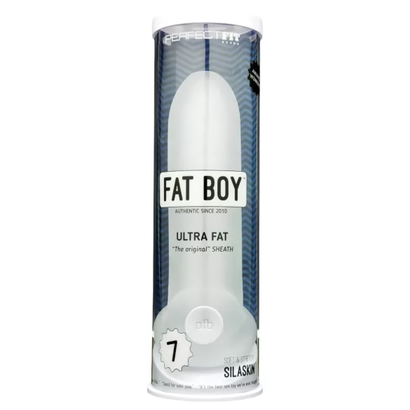 Fat Boy Original Ultra Fat - navlaka za penis 19 cm - bijela