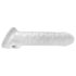 Fat Boy Thin - bijela penis navlaka (17cm)