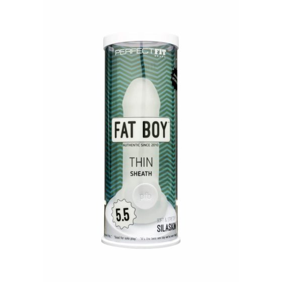 Fat Boy Thin - ovojnica penisa (15 cm) - mliječno bijela