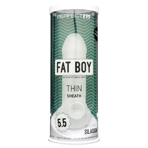 Fat Boy Thin - bijeli penis rukav (15 cm)