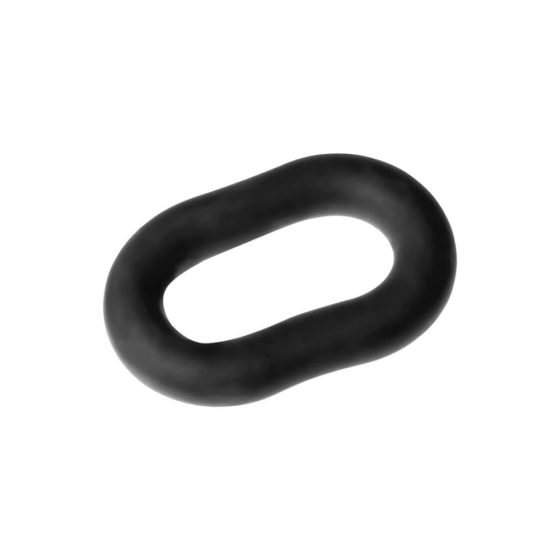 Perfect Fit Ultra Wrap 6 - debeli prsten za penis - crni (15 cm)