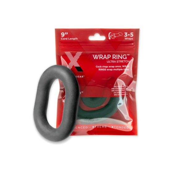 Perfect Fit Ultra Wrap 9 - debeli prsten za penis - crni (22 cm)