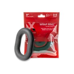   Perfect Fit Ultra Wrap 9 - debeli prsten za penis - crni (22 cm)