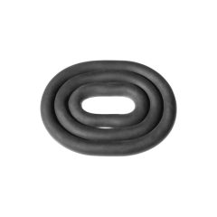   Perfect Fit Ultra Wrap - set debelih prstenova za penis - crni (3 komada)