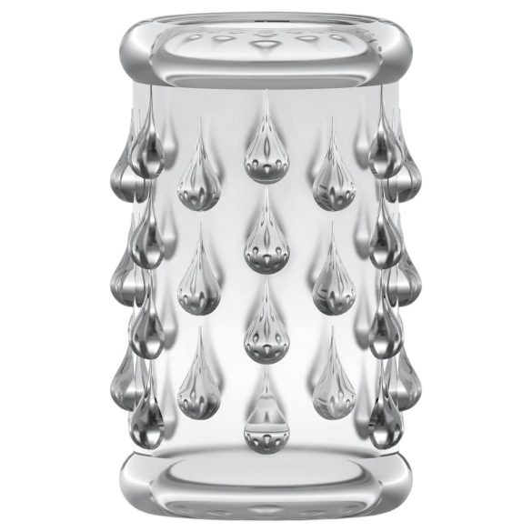 Stay Hard - penis prsten s kuglicama - prozirni