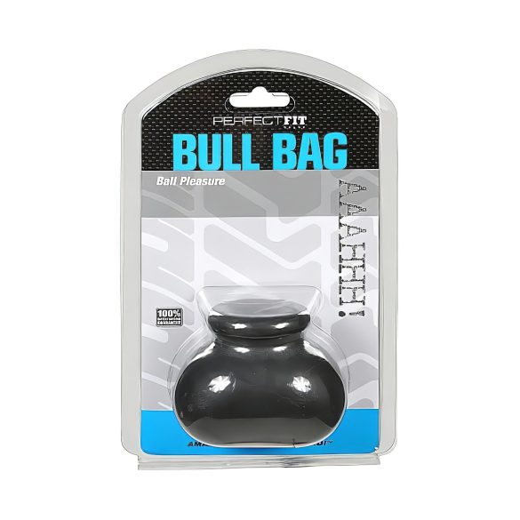 Perfect Fit Bull Bag - Torbica za skrotum i rastezanje (crna)