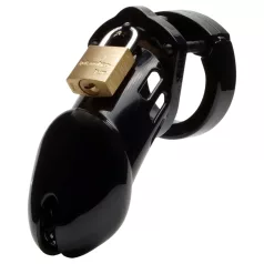 CB-6000 CB-X - penis kavez sa lokotom - crni