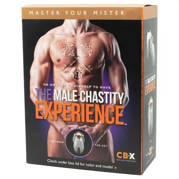CB-6000 CB-X - penis kavez sa lokotom - crni