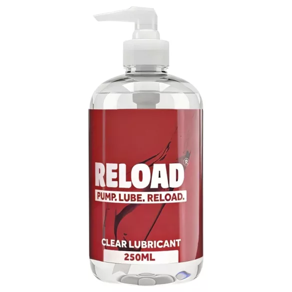 Reload - prozirno lubrikantno sredstvo na bazi vode u bočici s pumpicom (250 ml)