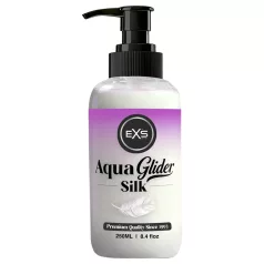   EXS AquaGlider Silk - svilenkasti lubrikant na bazi vode u bočici s pumpicom (250 ml)