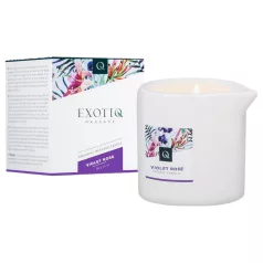 Exotiq Violet Rose - masažna svijeća (60 g)