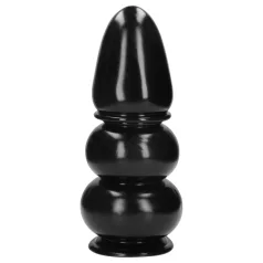   Ouch! Ultra Collosus - ekstra veliki analni čep (crni) - 33 cm