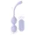 Loveline - vibratorni kegel kuglice duo - ljubičasta