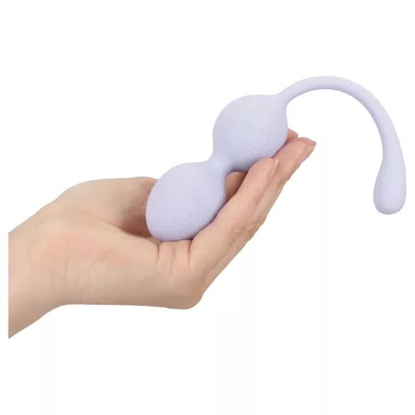 Loveline - vibratorni kegel kuglice duo - ljubičasta