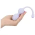 Loveline - vibratorni kegel kuglice duo - ljubičasta