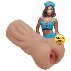   XKIN Naughty Nurse Trixie - realistična umjetna vagina masturbator (prirodna boja)