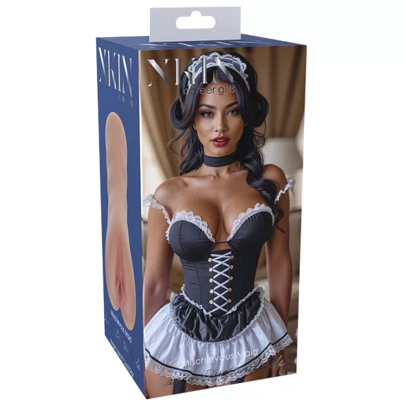 XKIN Maid Lacey - realistična umjetna vagina masturbator (prirodna)