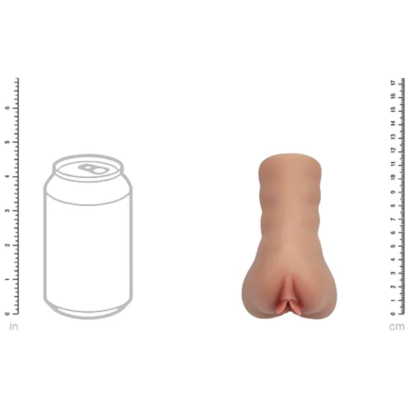 XKIN Maid Lacey - realistična umjetna vagina masturbator (prirodna)