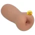 XKIN - realistična umjetna guza masturbator - M (tamna prirodna)