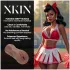 XKIN Cheerleader Cherry - realistična umjetna vagina masturbator (tamna prirodna)