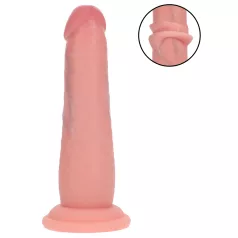   RealRock - dvostruke gustoće realistični dildo (boja kože) - 15,5 cm