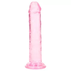   RealRock - realističan dildo s vakuumskim postoljem (ružičasti) - 12,7 cm
