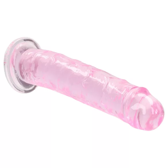 RealRock - realističan dildo s vakuumskim postoljem (ružičasti) - 12,7 cm
