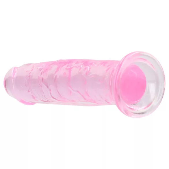 RealRock - realističan dildo s vakuumskim postoljem (ružičasti) - 12,7 cm