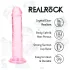 RealRock - realističan dildo s vakuumskim postoljem (ružičasti) - 12,7 cm