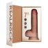 REALROCK - Vibrator s usisnom čašicom - prirodni (18 cm)
