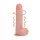 RealRock - rotirajući vibrator - prirodna boja - 20,5 cm