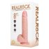 REALROCK - rotirajući vibrator - prirodni (20,5cm)