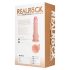 REALROCK - rotirajući vibrator - prirodni (20,5cm)