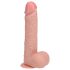 REALROCK - rotirajući vibrator - prirodni (20,5cm)